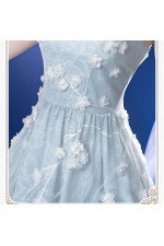 ChuShouMao Love and Deepspace Heroine Midnight Bloom Blue Dress Cosplay Costume